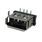 50x Peças Conector Usb Tipo A Fêmea 90 P/ Pci 4+2 terminais