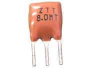 50x Ressonador Ceramico 8,000mhz = Ztt8.0mt 3 Pinos