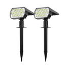 52 Luzes Solares LED Para Exterior Com 3 Modos, IP65 À Prova d'Água, Luzes De Paisagismo Para