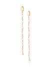 526784 Brinco argola cristais