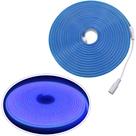 5m Mangueira Fita Led 12v Neon Corte2,5cm Alto Brilho+ Fonte AZUL ESCURO