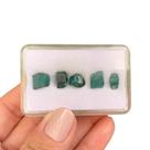 5ø Elbaíta Turmalina Azulada Bruto Coleção 12,63ct / 2,52gr