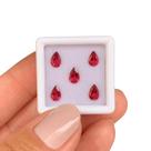 5ø Turmalina Rubelita Gota 1,77ct
