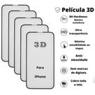 5UN Película Protetor de Tela 3D de Vidro para iPhone 16