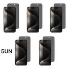 5UN Películas 3D De Vidro Temperado Privacidade Para Proteção Do Iphone 14 PRO MAX 5UN Películas 3D De Vidro Temperado Privacidade Para Proteção Do Iphone 14 PRO MAX