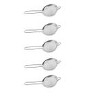 5un Peneira aço inox 12cm cozinha coador polvilhar