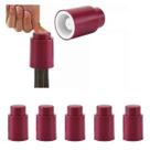 5un Tampa Pressão Vacuo Rolha Conserva Garrafa Vinho Bebidas 5un Tampa Pressão Vacuo Rolha Conserva Garrafa Vinho Bebidas
