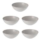 5un Tigela bowl 700ml salada petiscos Cinza Petra 17cm 5un Tigela bowl 700ml salada petiscos Cinza Petra 17cm