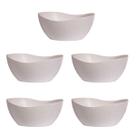 5un Tigela saladeira bowl oval 1,9lt bege 5un Tigela saladeira bowl oval 1,9lt bege