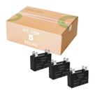 5x Capacitor Cbb61 De Partida Quadrado 2uf 250v - 4 Pinos
