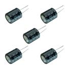 5x Capacitor Eletrolítico 82uf x 450v 105º Kit c/5 Peças