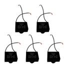 5x Capacitor Partida 10uf - 250v P/ Ventilador - Quadrado