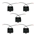 5x Capacitor Partida 12uf - 250v P/ Motor Portão - Quadrado 5x Capacitor Partida 12uf - 250v P/ Motor Portão - Quadrado