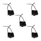 5x Capacitor Partida 4uf - 250v P/ Ventilador - Quadrado 5x Capacitor Partida 4uf - 250v P/ Ventilador - Quadrado