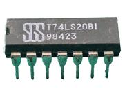 5x Circuito Integrado 74ls20b1 74ls20 Sgs