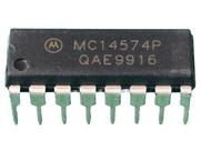 5x Circuito Integrado Mc14574p Mc14574 Motorola