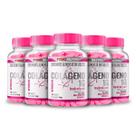 5x colageno woman 1g hydrolyzed com vit c 120tab fisionutri