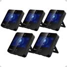 5x Controle Terminal Acesso Facial Hikvision Ds-k1t343mwx