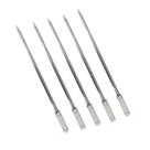 5x Espeto Espada Inox 50cm Cabo Revestido Alumínio Churrasc 5x Espeto Espada Inox 50cm Cabo Revestido Alumínio Churrasc
