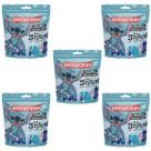 5x fio dental flosser infantil stitch morango - dentalclean