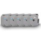 5x Fita Prata Compatível Brother M931 M-k931 Mk931 12mm 5x Fita Prata Compatível Brother M931 M-k931 Mk931 12mm
