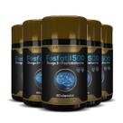 5x fosfatil 500 omega 3 + fosfatidilserina 60caps hf suplementos