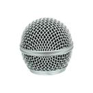 5x Grade Protetora Para Microfone - Prata Original
