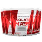 5x hipercalorico isolate mass 3 kg morango hf suplementos
