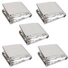 5x Manta Térmica Aluminizada 130x210cm - Deyu