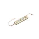 5x Mód. Com 3 Leds Alto Brilho 12v Ip65 3528 39x12x4 Branco