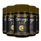 5x OMEGA 3 6 9 60CAPS PEIXE LINHAÇA BORRAGEM HF SUPLEMENTOS