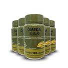 5x omega 3 6 9 peixe borragem linhaca hf suplementos 120caps