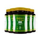 5x Omega 3 Puro 1000mg 120caps Alto Teor Epa 540 E Dha 360