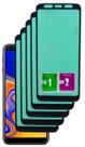 5x Pelicula Ceramica 3d 5d 9d Curva Para Galaxy J4 Plus Core