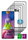 5x Pelicula de Vidro 3d 5d Temperado Para Galaxy M51