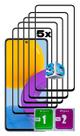 5x Pelicula Vidro 3d 5d Temperado Para Galaxy M52