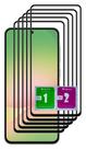 5x Película Vidro Temperado 3d 9d Proteção Para Galaxy A36