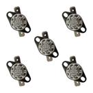 5x Termostato Cerâmica Ksd301 200 Graus 10a 250v N/ Fechado 5x Termostato Cerâmica Ksd301 200 Graus 10a 250v N/ Fechado