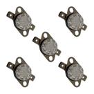 5x Termostato Ksd301 105 Graus 10a 250v Normal Fechado 5x Termostato Ksd301 105 Graus 10a 250v Normal Fechado