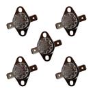 5x Termostato Ksd301 120 Graus 10a 250v Normal Fechado