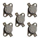 5x Termostato Ksd301 150 Graus 10a 250v Normal Fechado
