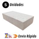 5x Tijolo Refratário 23x11,4X5cm Churrasqueira Forno a Lenh