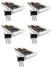 5x Transistor Bu406 = Bu 406 Npn - To220