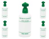 5x Umidificador Oxigenio Recipiente Plástico Medicinal frasco 250ml saúde anvisa