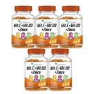 5x Vitamina C + Vitamina D3 + Zinco 60 Caps Flora Nativa