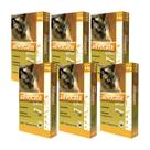 6 Advocate Gatos Até 4 Kg Antipulgas Envio Imediato Com Nf