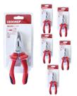 6 Alicates Telefone Bico Curvo 165mm Gedore Red