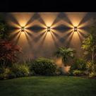 6 Arandela de Parede Externa Interna 6 Lâmpada LED 5w