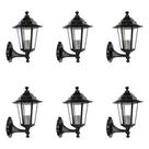 6 Arandela Taschibra Tlf 26 E27 Bivolt Preto 6 Arandela Taschibra Tlf 26 E27 Bivolt Preto