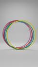 6 Bambolês Arco Infantil 65cm Coloridos